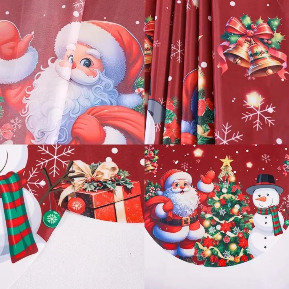 Decoração para lareira de Natal