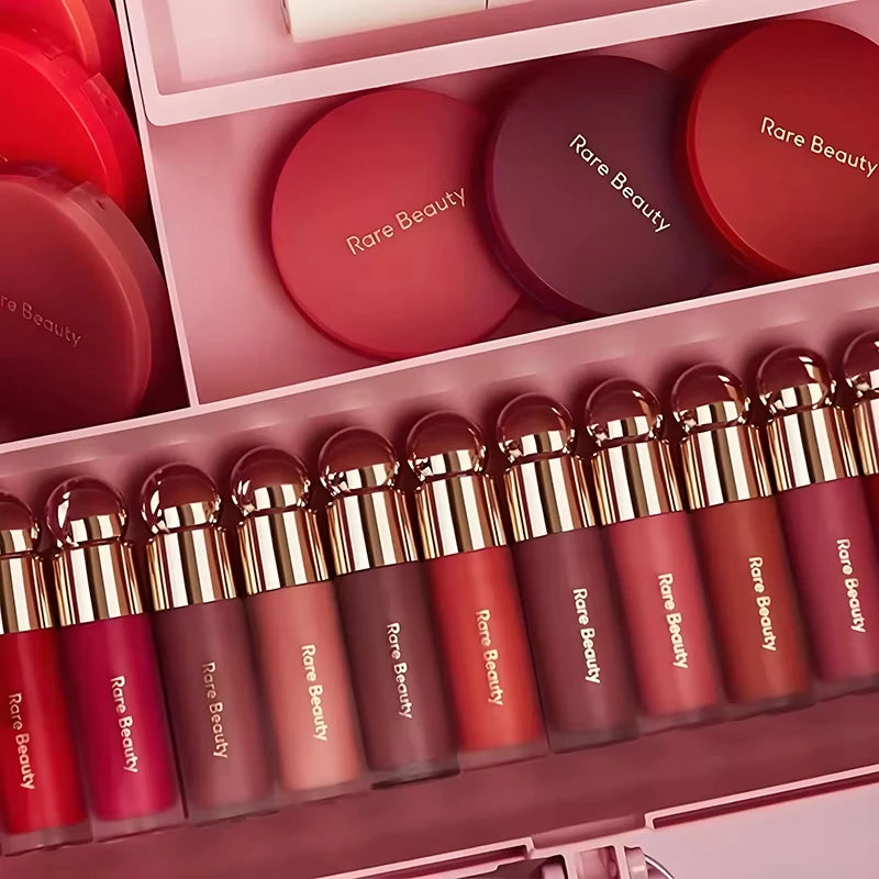 Conjunto  Blush Líquido e Iluminador Líquido Rare Beauty