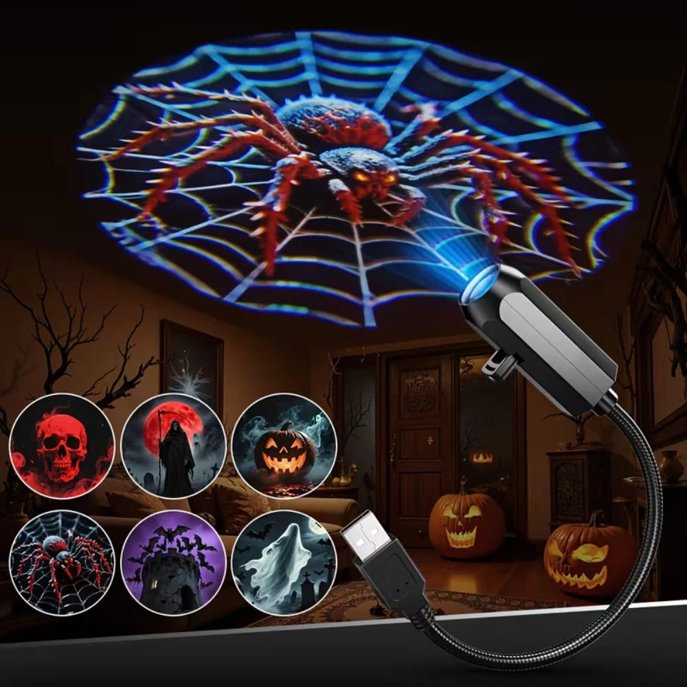 Projetor USB Halloween
