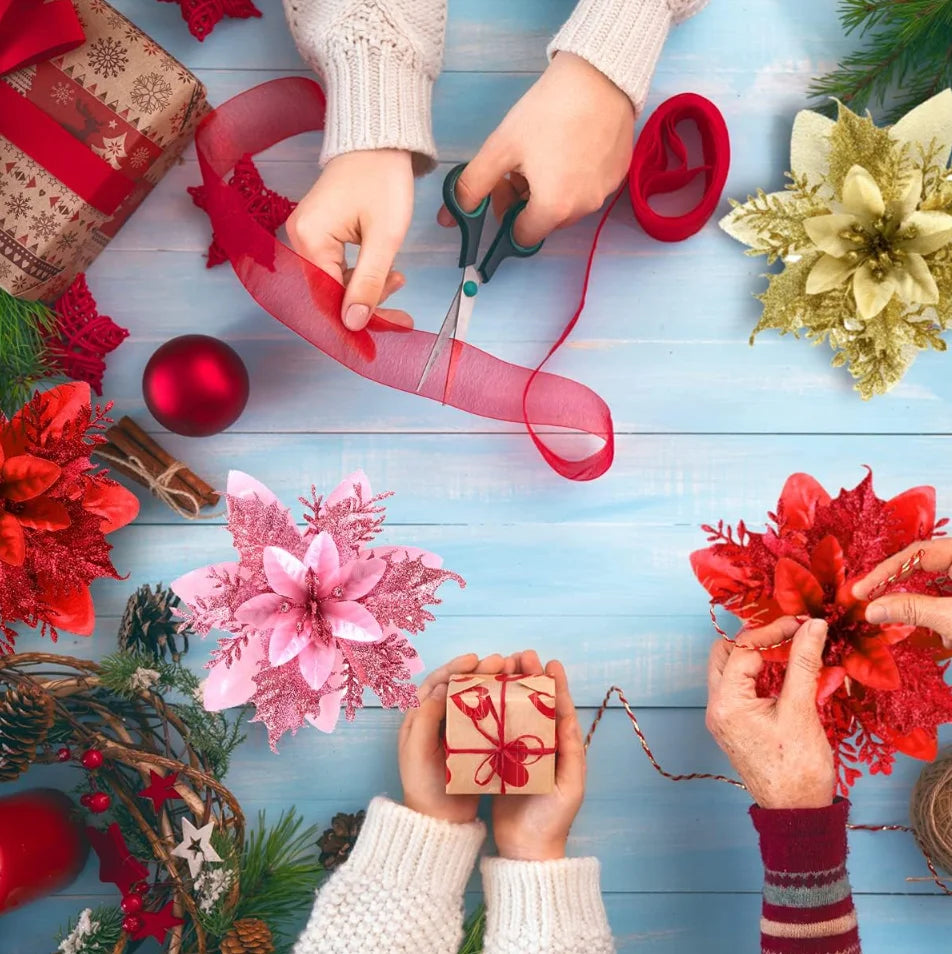 Flores artificiais de Natal