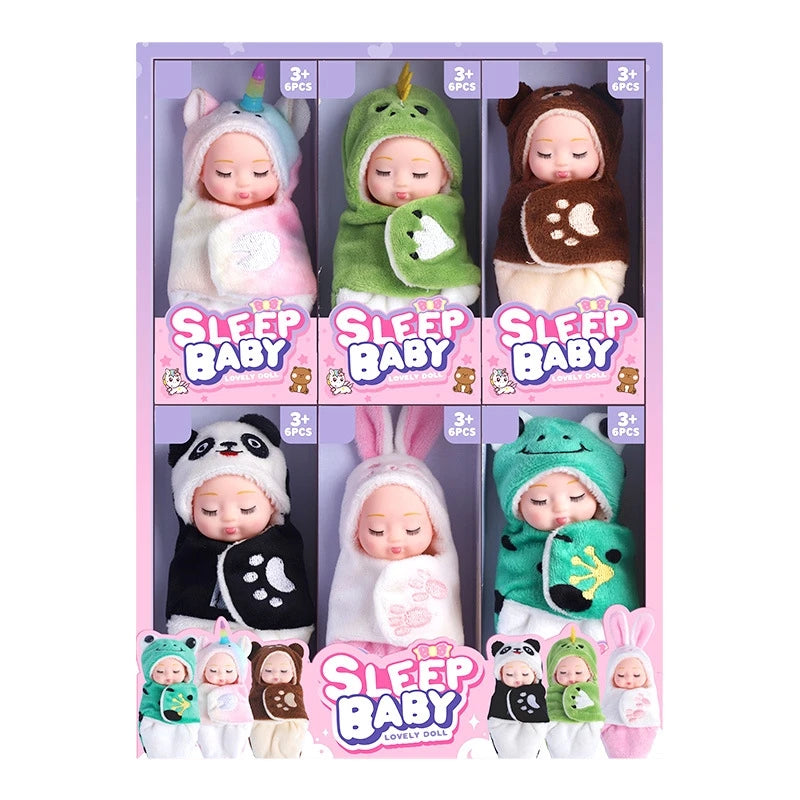 Mini boneca bebé reborn