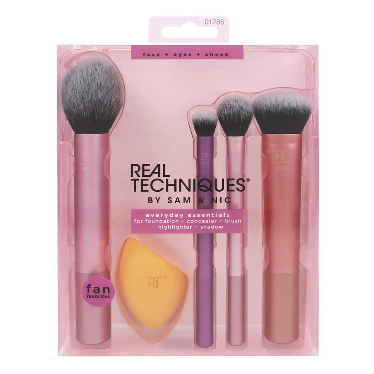 Conjunto de Pincéis de Maquilhagem Profissionais Real Techniques