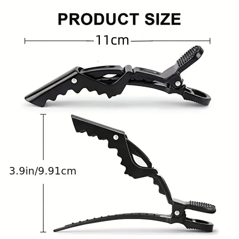 Gancho de cabelo estilo crocodilo em 2 cores
