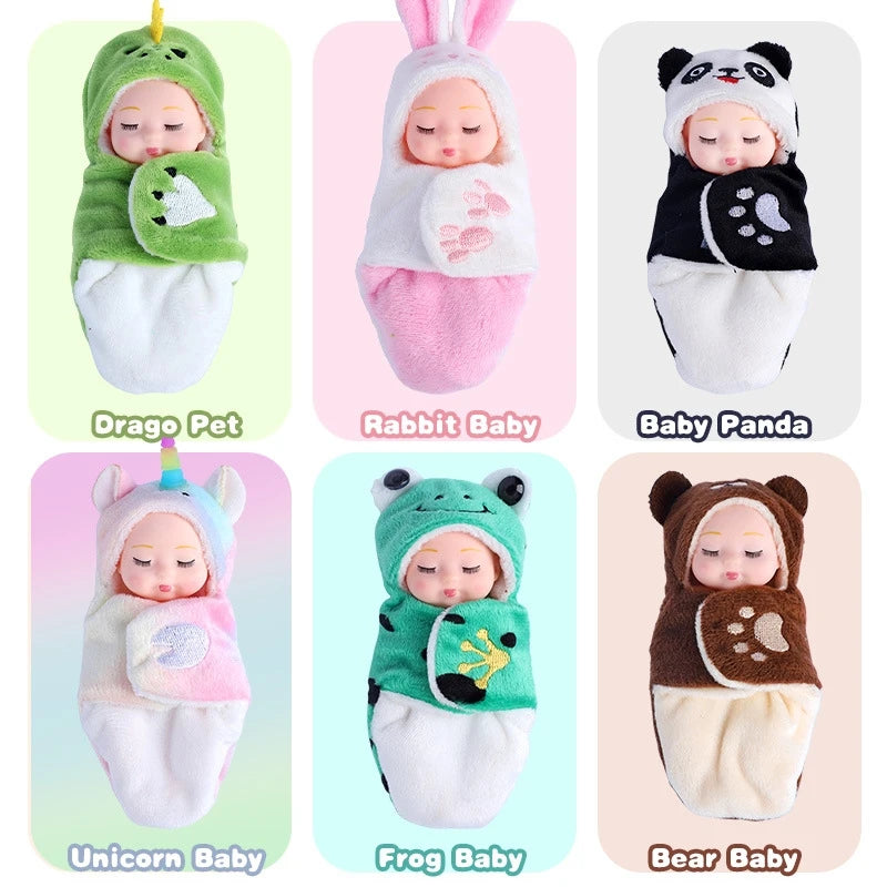 Mini boneca bebé reborn