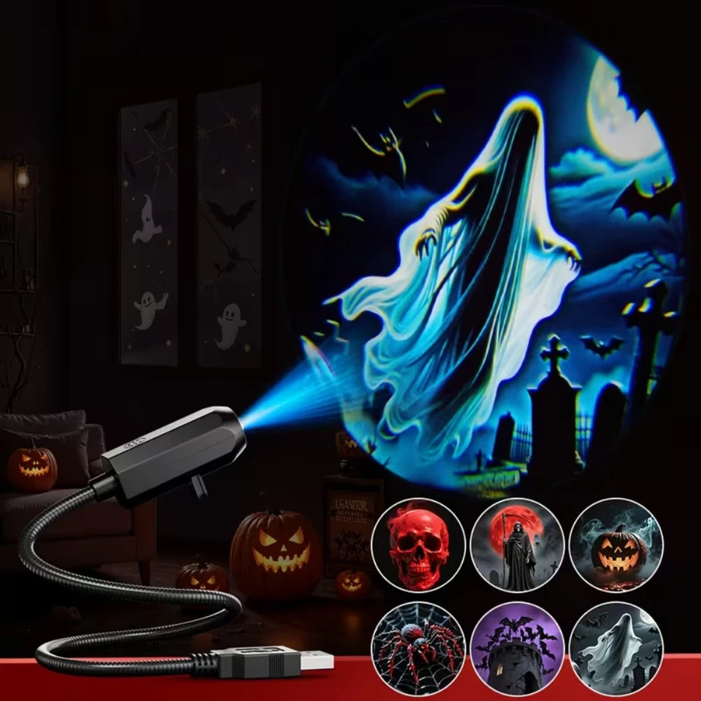 Projetor USB Halloween