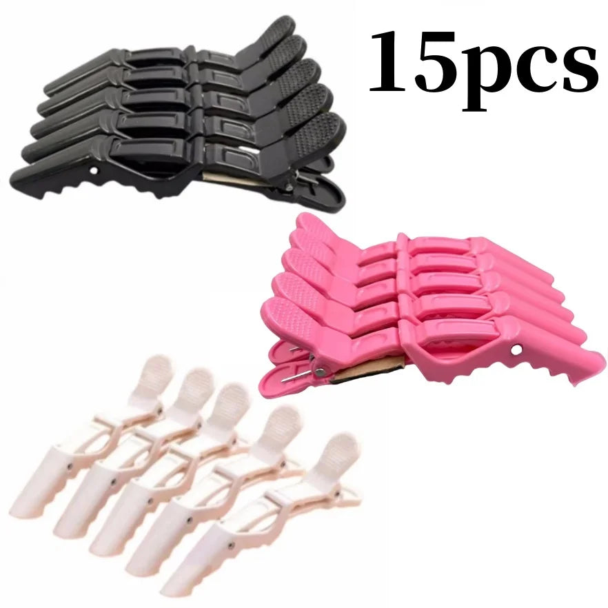 Gancho de cabelo estilo crocodilo em 2 cores