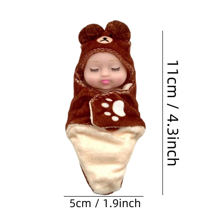 Mini boneca bebé reborn