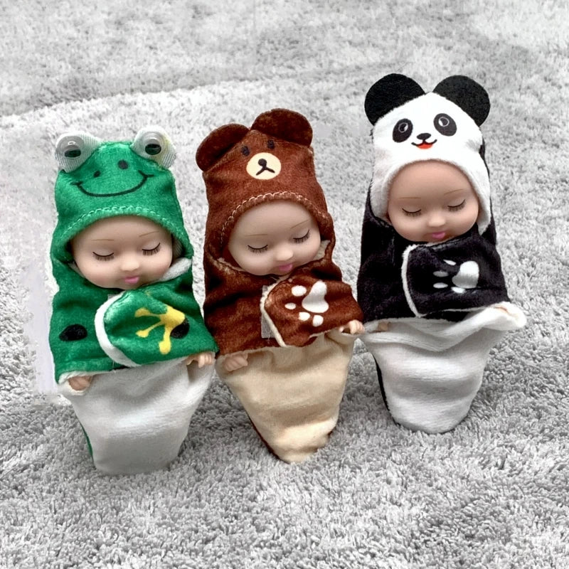 Mini boneca bebé reborn