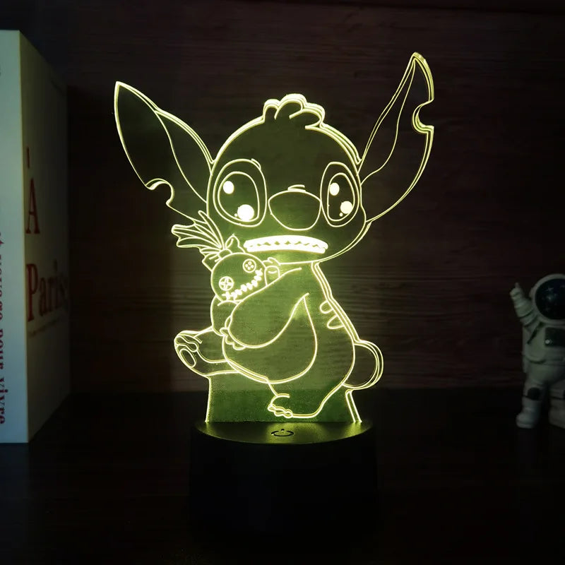 Luz noturna LED Stitch