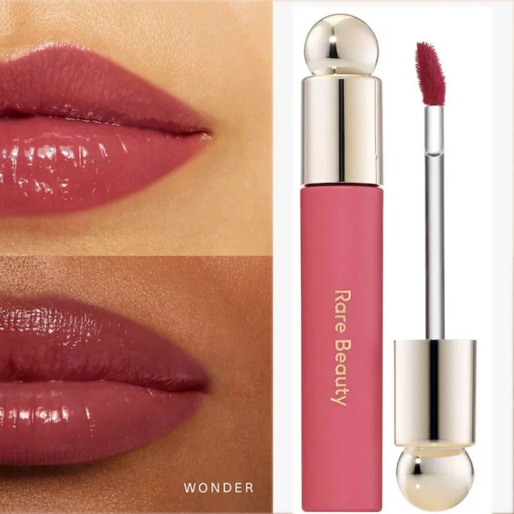 Conjunto  Blush Líquido e Iluminador Líquido Rare Beauty