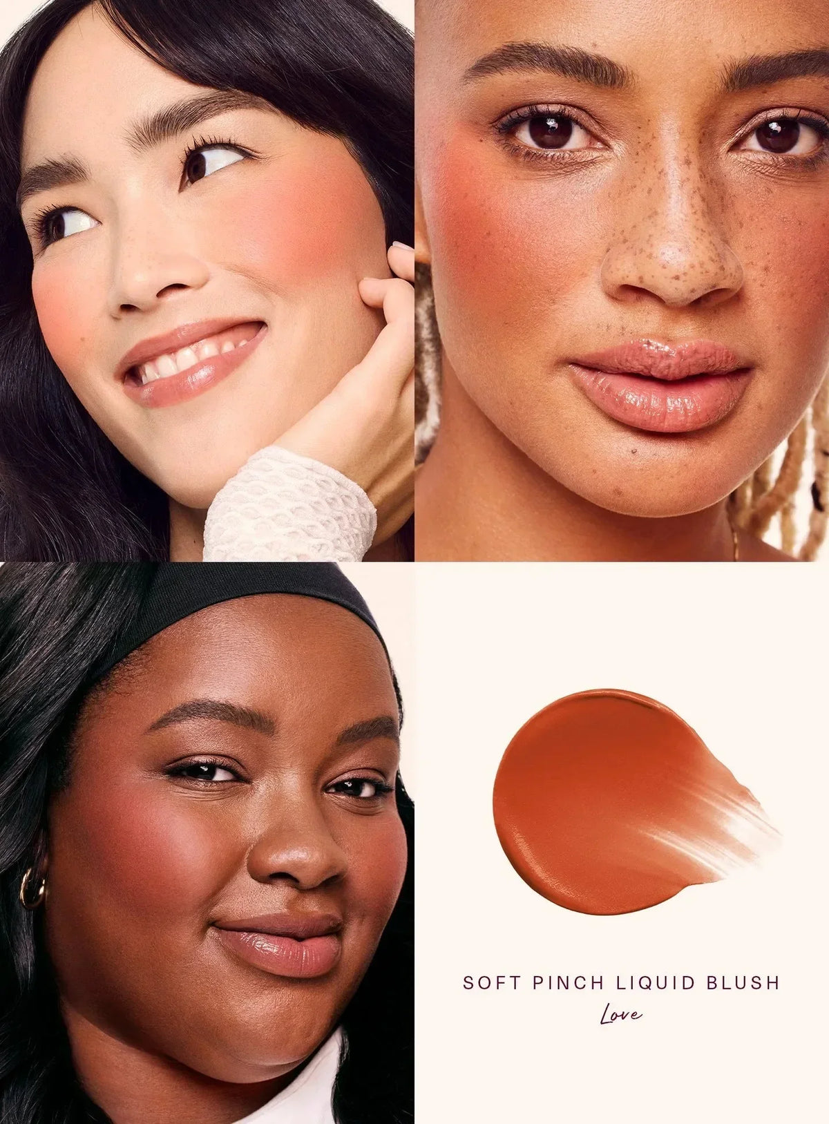 Conjunto  Blush Líquido e Iluminador Líquido Rare Beauty