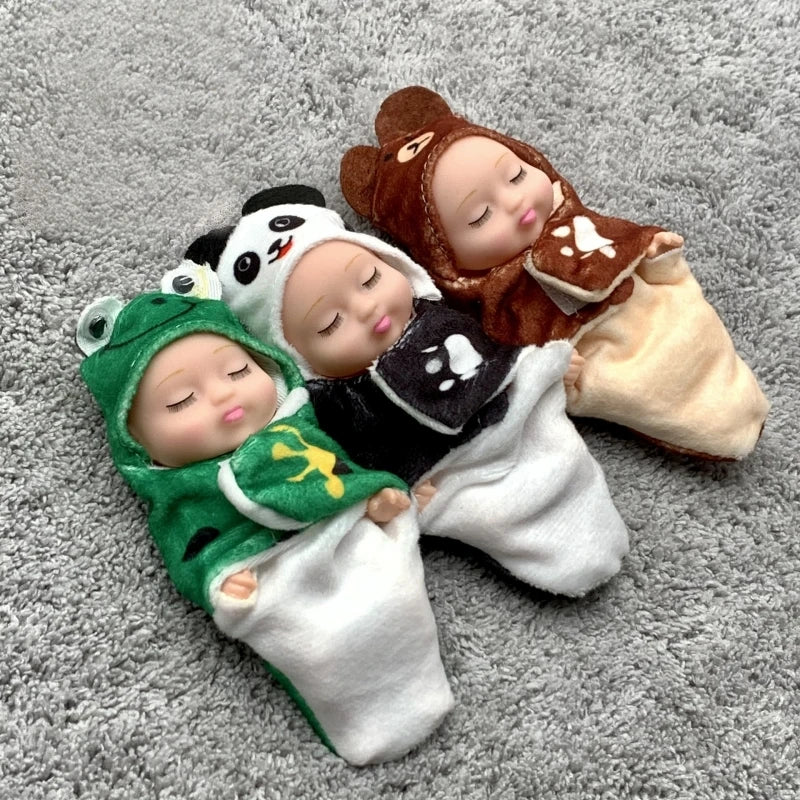 Mini boneca bebé reborn
