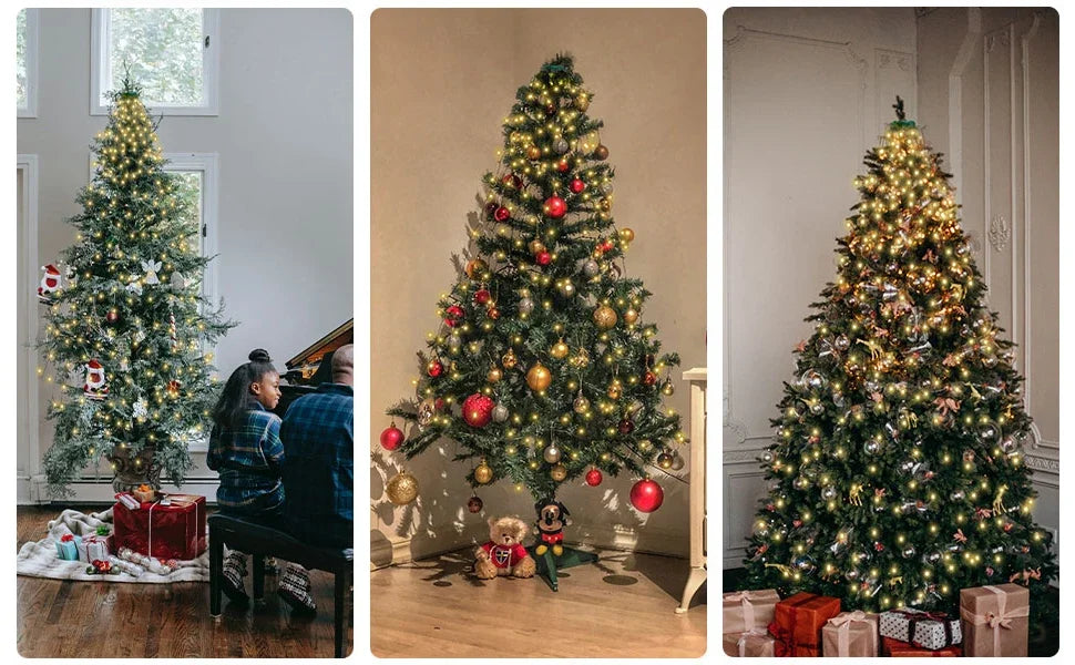 Luzes de árvore de Natal práticas