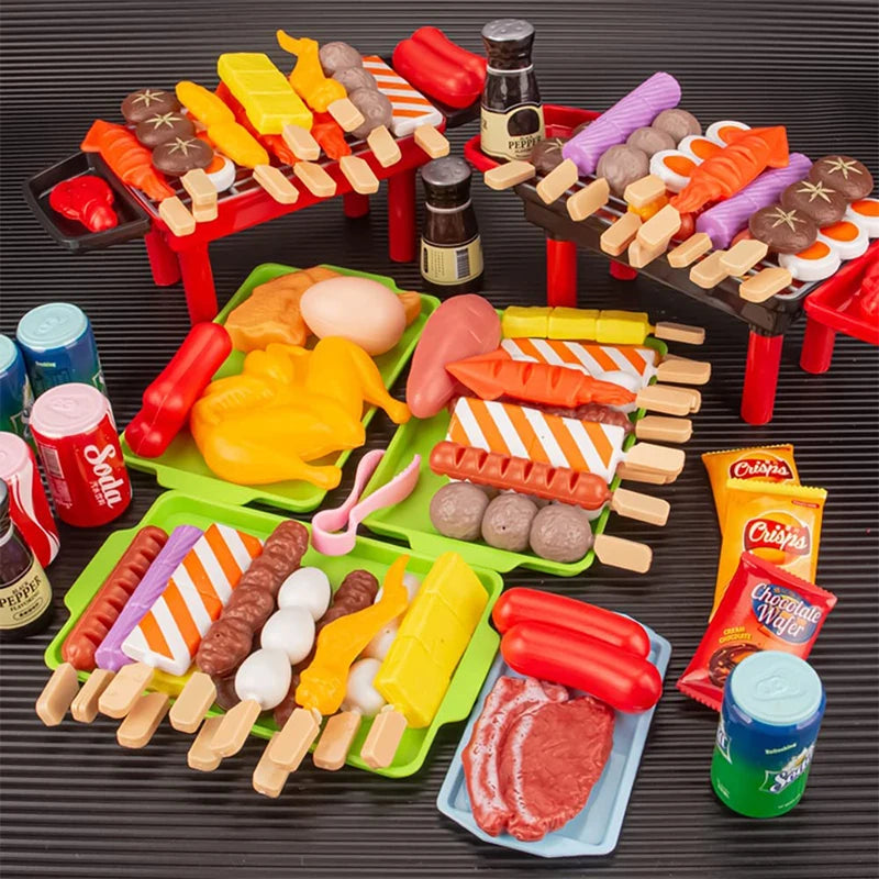 Conjunto de churrasco  para crianças