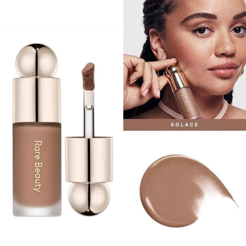 Conjunto  Blush Líquido e Iluminador Líquido Rare Beauty
